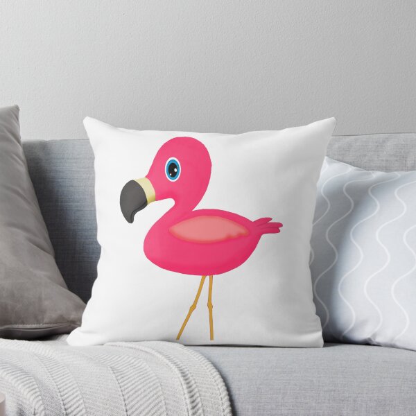 Item preview, Cute Cartoon Flamingo designed and sold by BeachBumFamily.