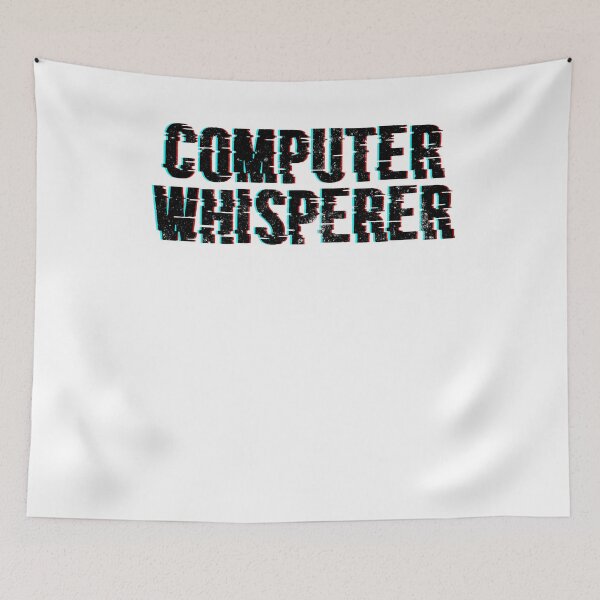 Item preview, Computer Whisperer Nerd Techie Tech Support Geek T-Shirt designed and sold by findgreatshirts.