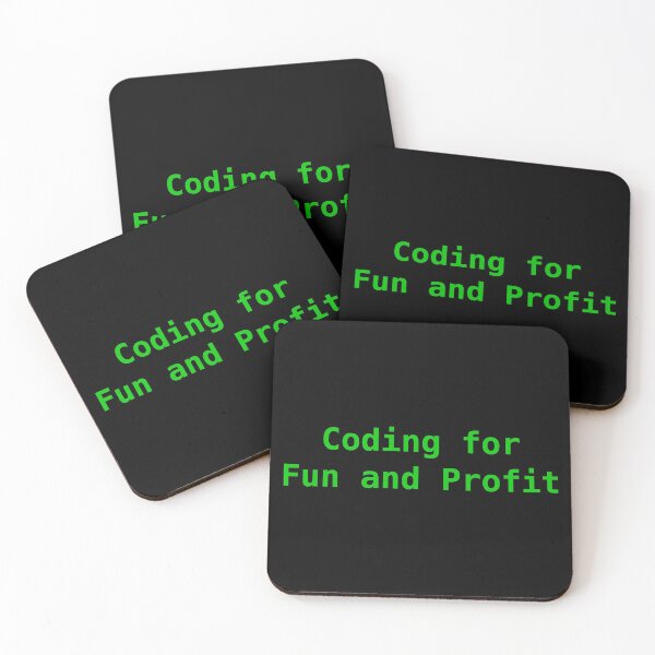 Item preview, Coding for Fun and Profit - Text Design for Professional Programmers designed and sold by ramiro.