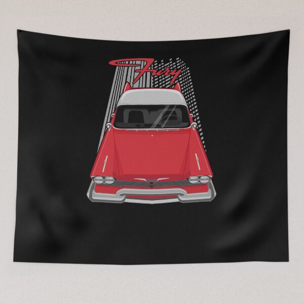 Item preview, Plymouth Fury 1957 - 1958 - red designed and sold by V8social.