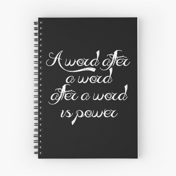 Item preview, "Spelling" - Margaret Atwood designed and sold by linked-pinkies.