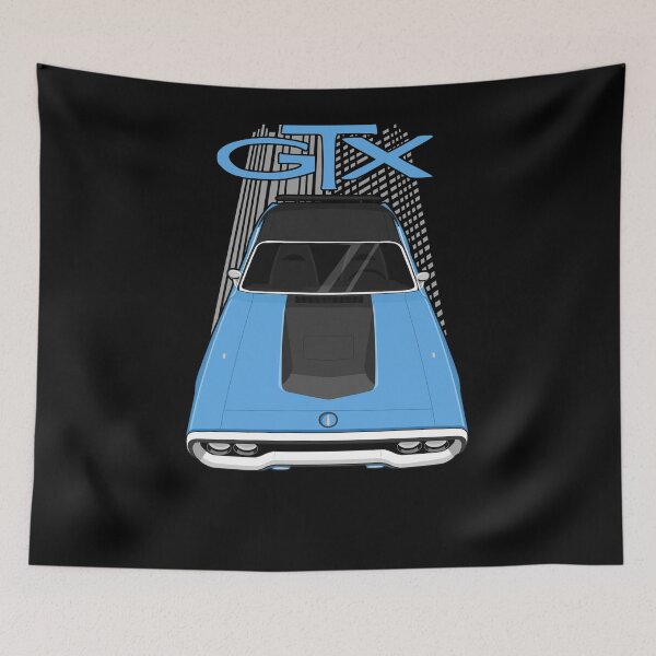 Item preview, Plymouth Road Runner GTX 1971 - 1972 - glacial blue designed and sold by V8social.