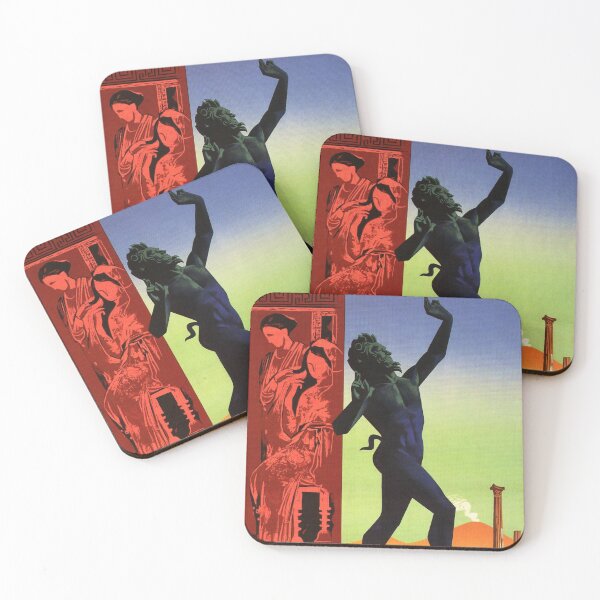 Item preview, POMPEI NAPLES ITALY Roman Ruins Vintage Italian Travel designed and sold by retroposters.