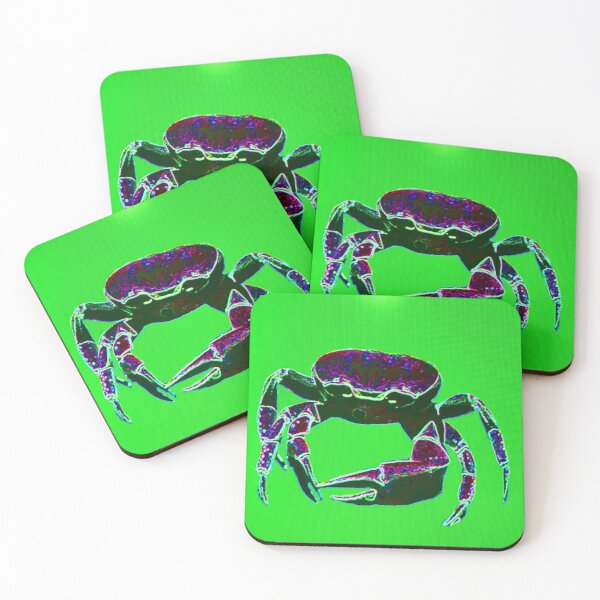Item preview, Crab on Green  designed and sold by GEOMETRIC ART   .