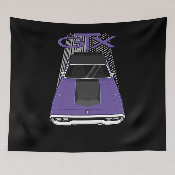 Item preview, Plymouth Road Runner GTX 1971 - 1972 - violet purple designed and sold by V8social.