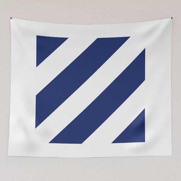 Item preview, Third Infantry Division (3ID) Insignia designed and sold by Nikki SpaceStuffPlus.
