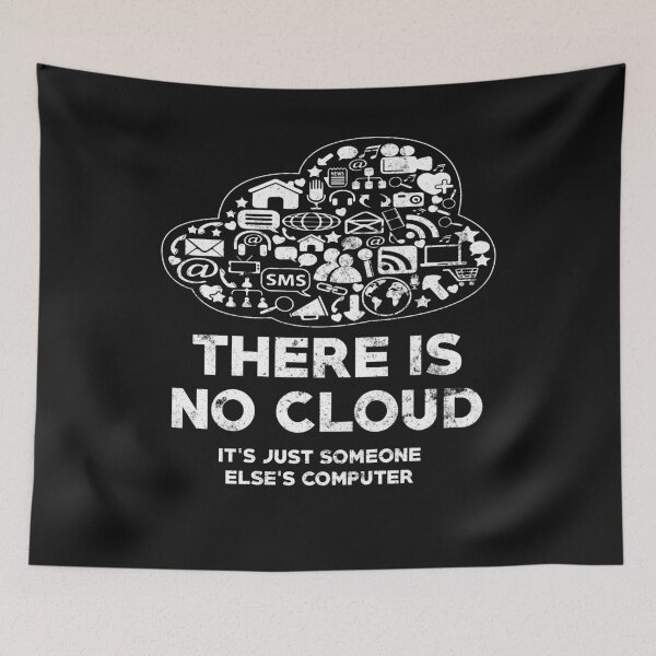 Item preview, There Is No Cloud IT Geek Computer Programmer Nerd T-Shirt designed and sold by findgreatshirts.