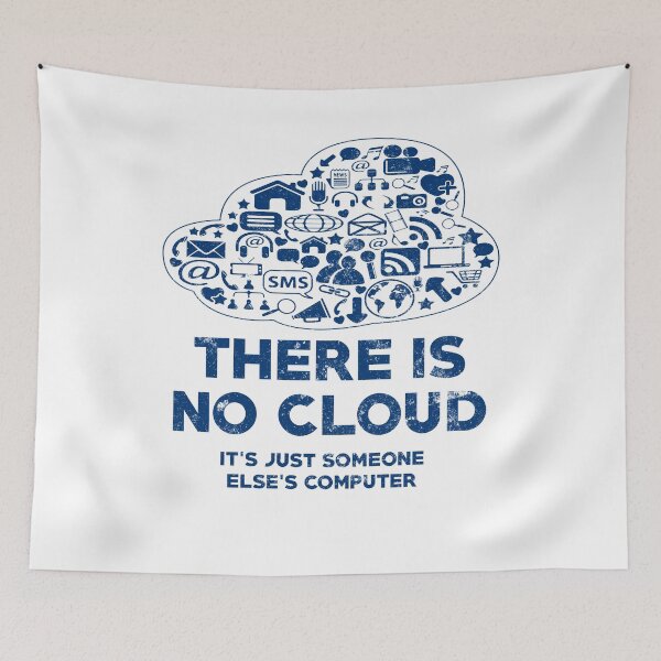 Item preview, There Is No Cloud IT Geek Computer Data Coder Nerd T-Shirt designed and sold by findgreatshirts.