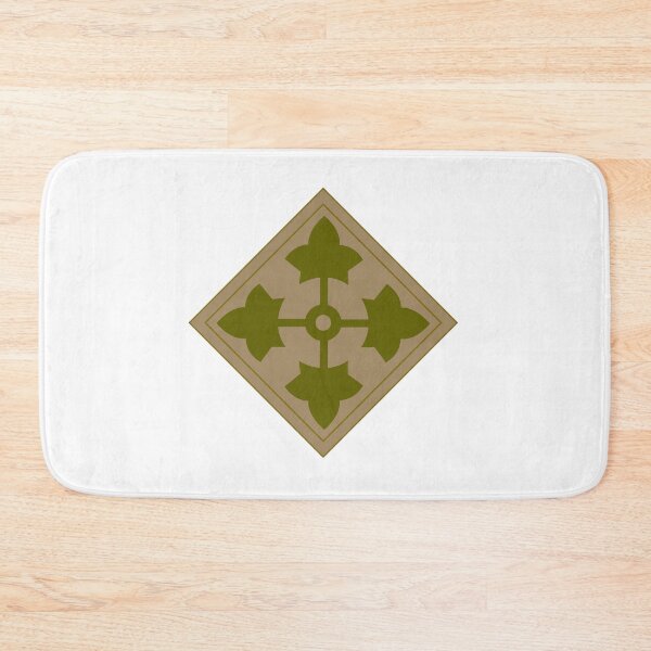 Item preview, Fourth Infantry Division Insignia designed and sold by Nikki SpaceStuffPlus.
