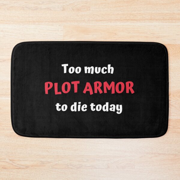 Item preview, Anime Protagonist Plot Armor Humor designed and sold by RareLoot19.
