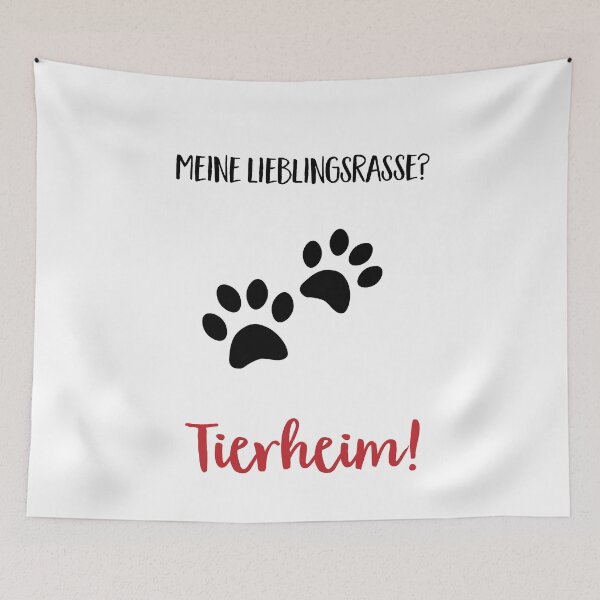 Artikelvorschau, Lieblingsrasse? Tierheim! entworfen und verkauft von Vectorqueen.