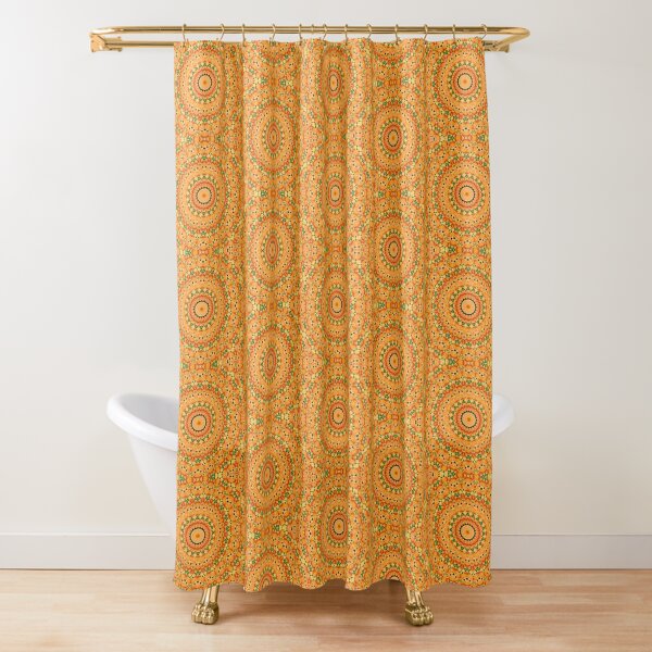 Flower Mandalal_MG_2221 Shower Curtain