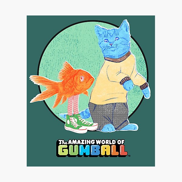 Real Gumball And Darwin Photographic Print By Monkeyflower Redbubble