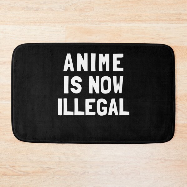 Item preview, Anime Is Now Illegal designed and sold by Yipptee Shirts.