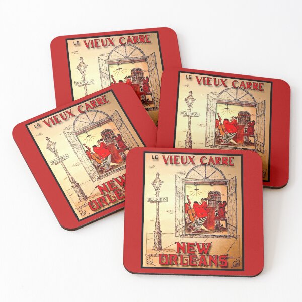Item preview, NEW ORLEANS: Vintage Mardi Gras Jazz Advertising Print  designed and sold by posterbobs.
