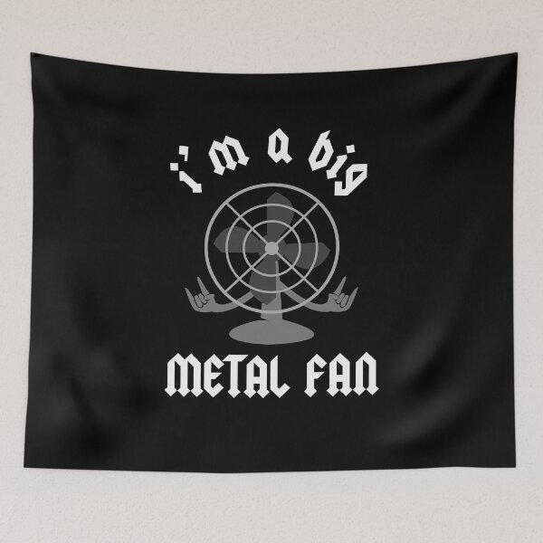 Item preview, I'm A Big Metal Fan designed and sold by Yipptee Shirts.