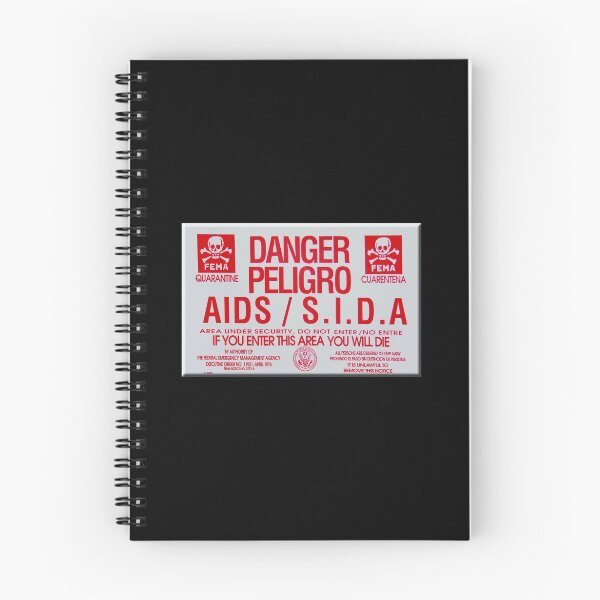 Item preview, Danger AIDS designed and sold by Lawrence Baird.