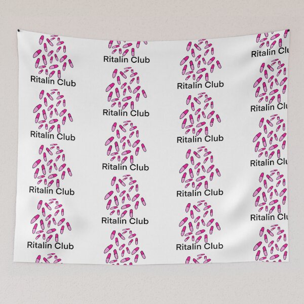 Item preview, Ritalin Club - pink  designed and sold by ouatisworld.