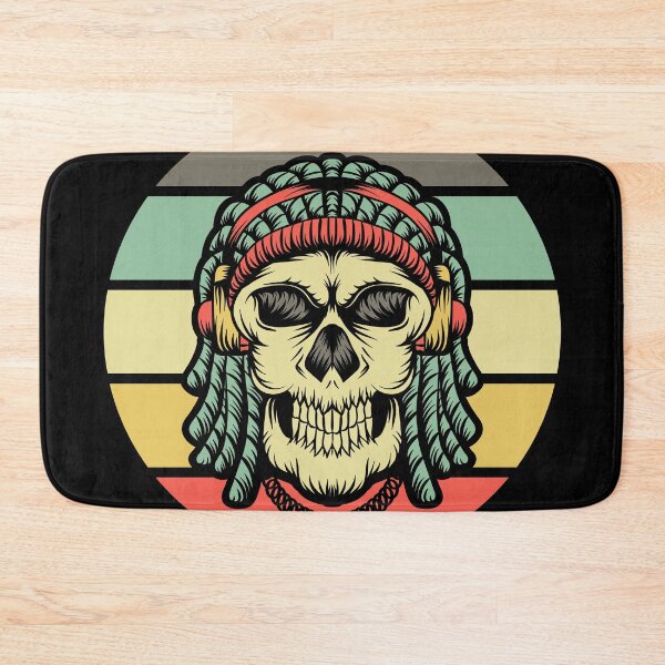 Item preview, Skull headphones dreadlocks designed and sold by TheSimpleMan.
