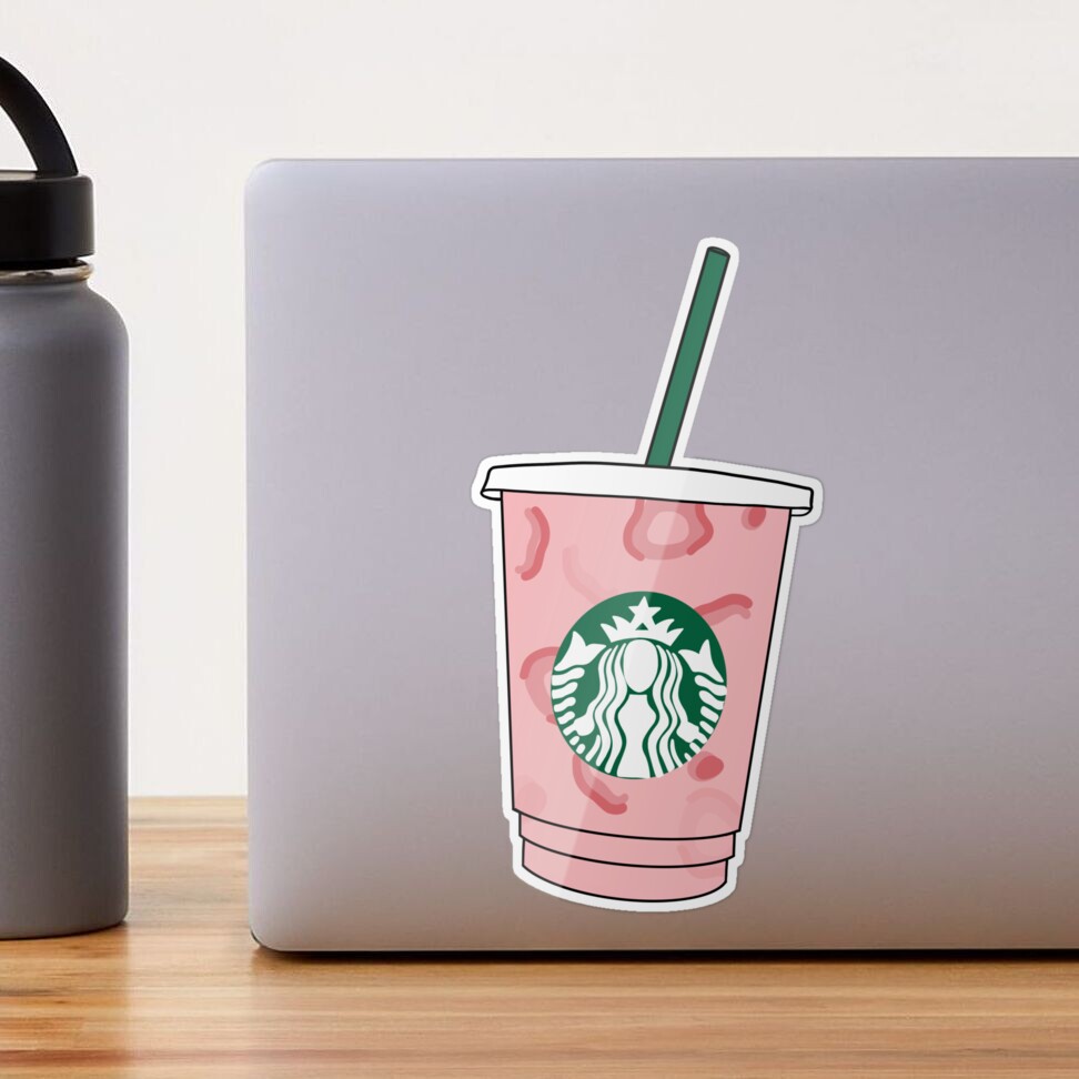 StarBucks Pink Drink Sticker by Lit-Merchandise