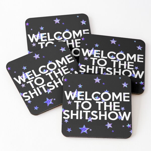Item preview, Welcome to the Shitshow (Starry Nights) designed and sold by BetweenTwoPages.