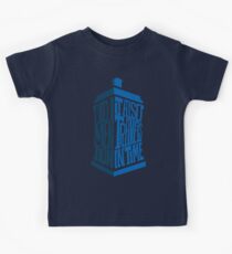It also travels in time Kids Tee