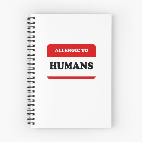 Item preview, Allergic To Humans designed and sold by Yipptee Shirts.