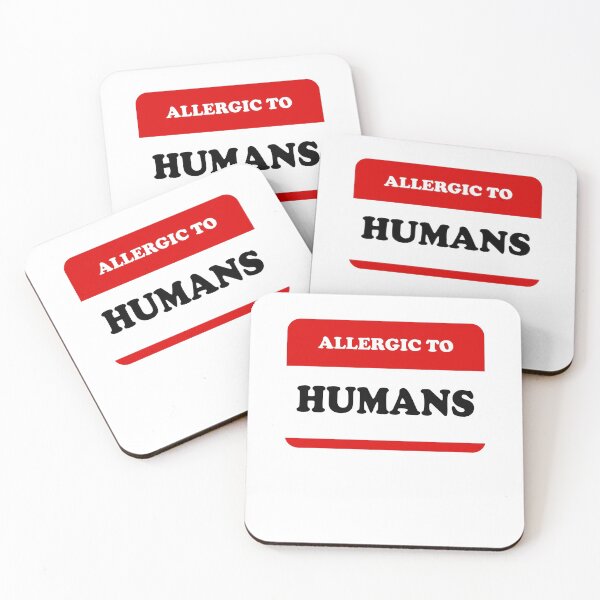 Item preview, Allergic To Humans designed and sold by Yipptee Shirts.