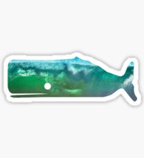 Sperm Whale wave Sticker