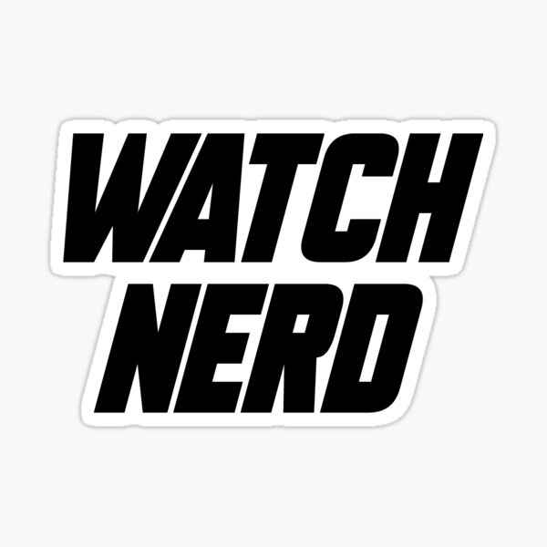 Regarder Nerd Sticker