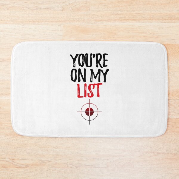 Item preview, You're On My List designed and sold by SassyClassyMe.