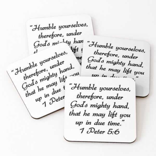 Item preview, Humble yourselves, therefore, under God’s mighty hand ‭‭ Peter‬ ‭5 6 designed and sold by R.U BOLD.