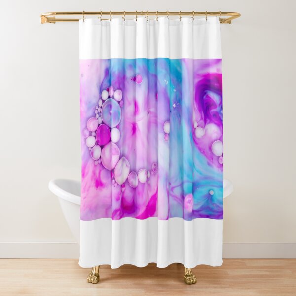 Raspberries Shower Curtain