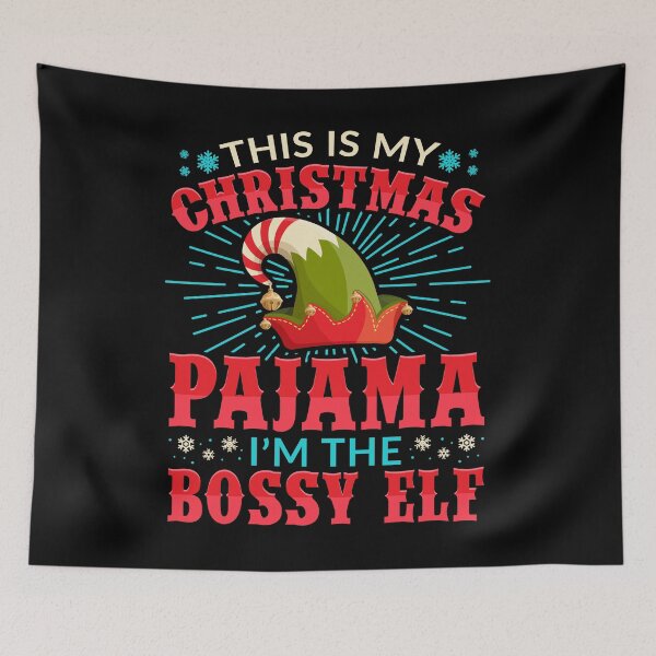 Item preview, Bossy Elf Matching Family Christmas Costume designed and sold by Hananiah Merch.