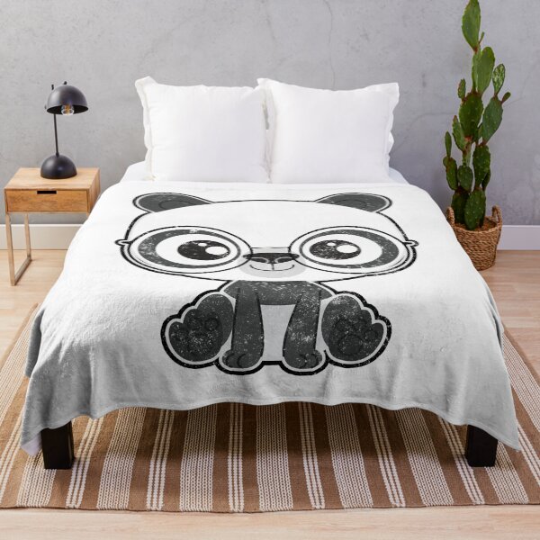 Item preview, Cute Little Fashionable Bear Panda Nerd With Glasses Funny T-shirt Gifts designed and sold by findgreatshirts.