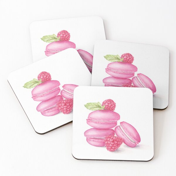 Item preview, Raspberry Macarons designed and sold by SabinasArts.