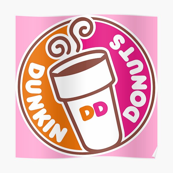 Dunkin Donuts Wall Art Redbubble - dunkin donuts application roblox