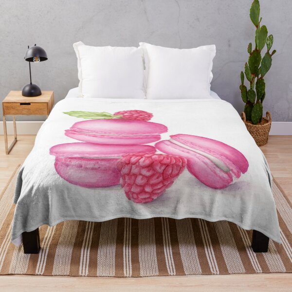 Item preview, Raspberry Macarons designed and sold by SabinasArts.