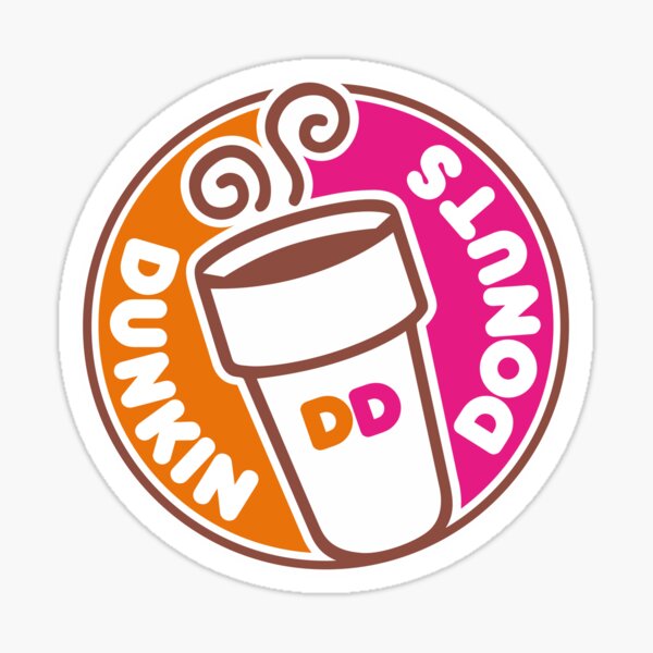 Dunkin Donuts Pegatina