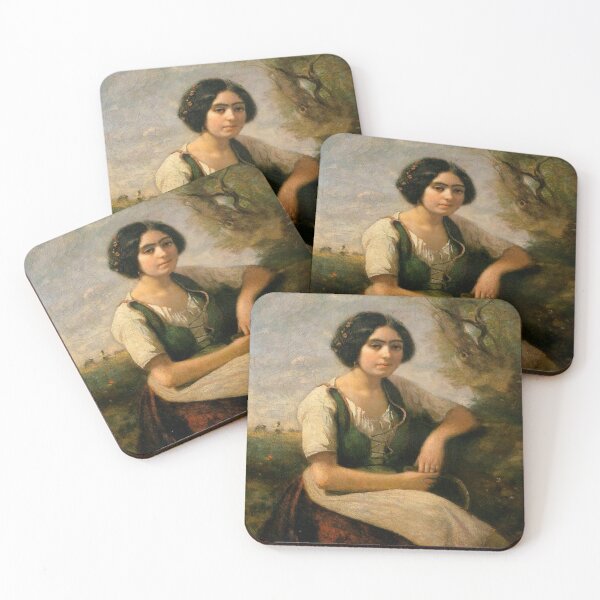 Item preview, Harvester with Sickle-Camille Corot designed and sold by LexBauer.