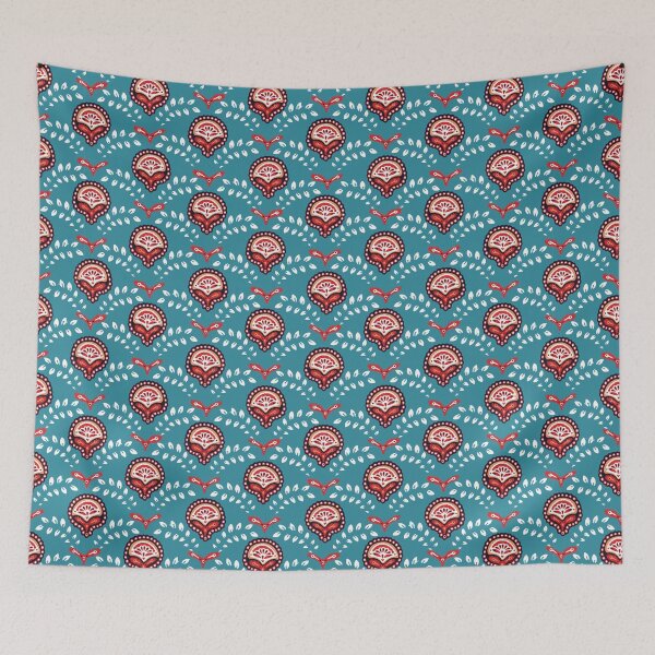 Item preview,  Boho flower paisley all over print.  designed and sold by Limolida.