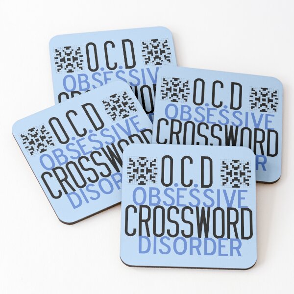 Item preview, Obsessive Crossword Disorder designed and sold by Epic Love Designs.
