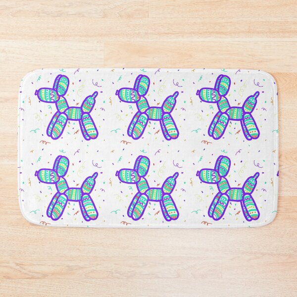 Item preview, Balloon Dogs Party in Purple, Teal designed and sold by Whoopsidoodle.