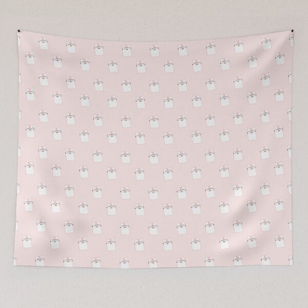 Item preview, Cutsie Cat Pattern on Pink designed and sold by Darcy777.
