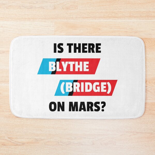 Item preview, Is There Blythe Bridge on Mars? - original gift design designed and sold by StokeTees.