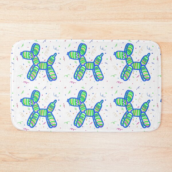 Item preview, Balloon Dogs Party in Blue, Green designed and sold by Whoopsidoodle.