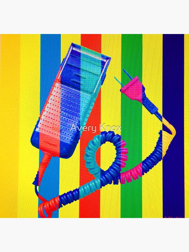 Thumbnail 3 of 3, Poster, Electric Razor designed and sold by GEOMETRIC ART .