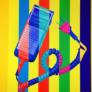 Artwork thumbnail, Electric Razor by GEOMETRIC ART