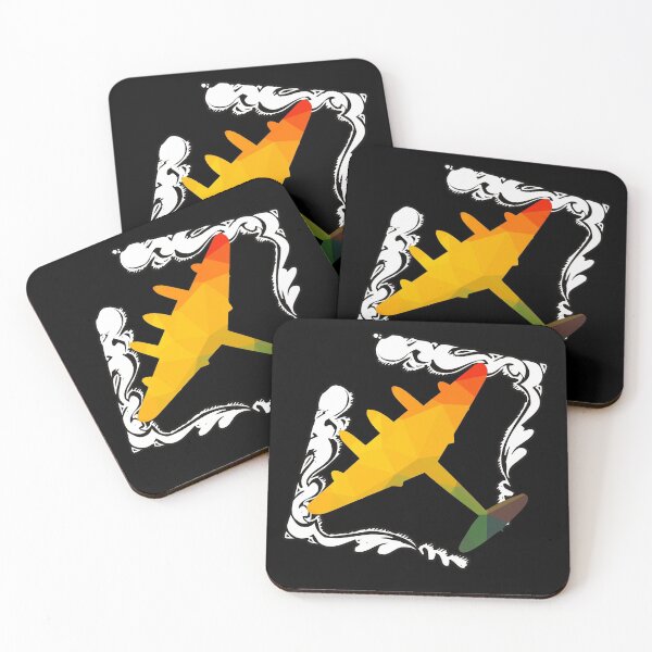 Item preview, War bomber plane flying over border design designed and sold by Kam-designs.