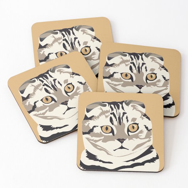 Item preview, Scottish Fold Cat designed and sold by KCPetPortraits.